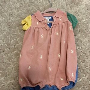 Ralph Lauren colorblock romper